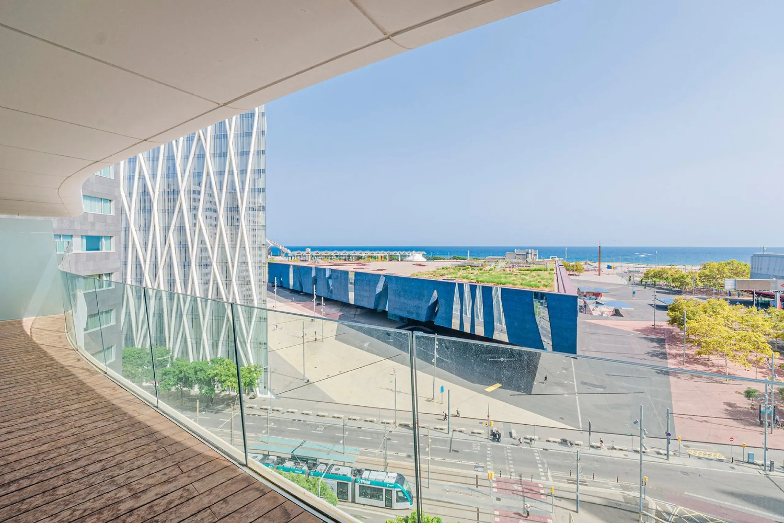 Obra nueva de lujo frente al mar en Diagonal, Barcelona