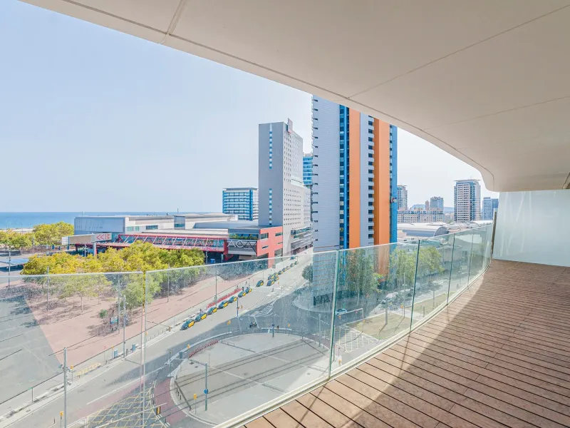 Obra nueva de lujo frente al mar en Diagonal, Barcelona