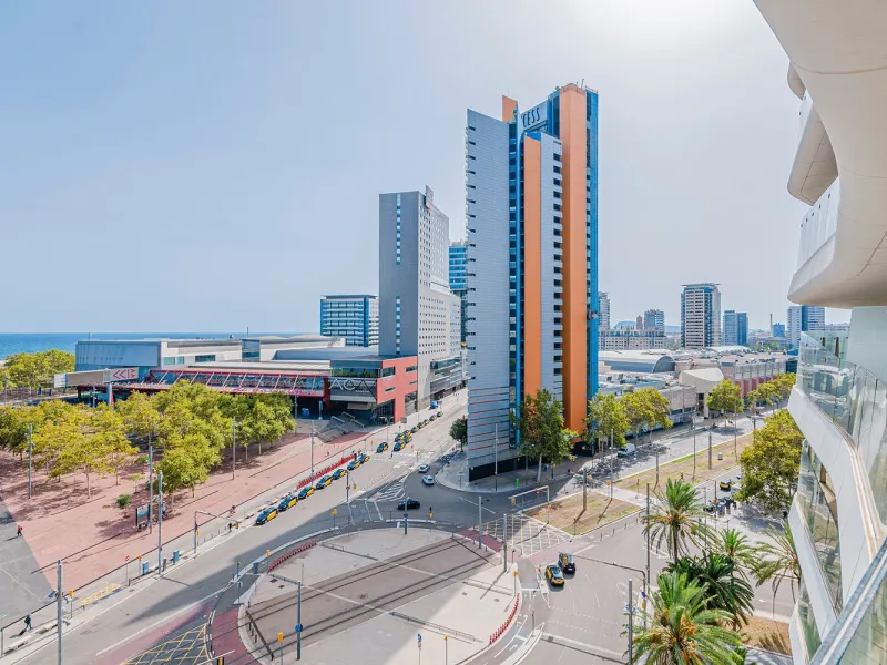 Obra nueva de lujo frente al mar en Diagonal, Barcelona
