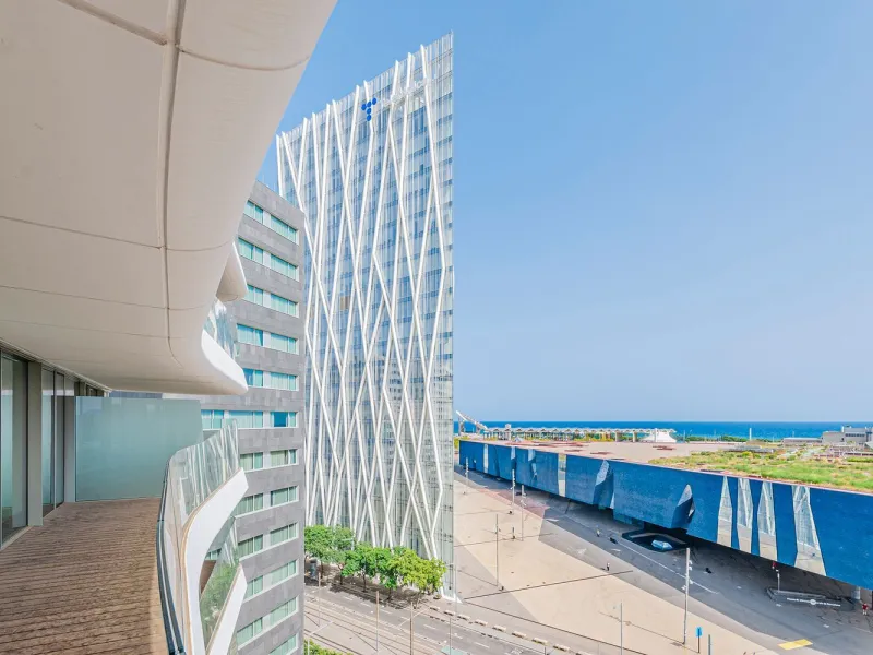 Obra nueva de lujo frente al mar en Diagonal, Barcelona