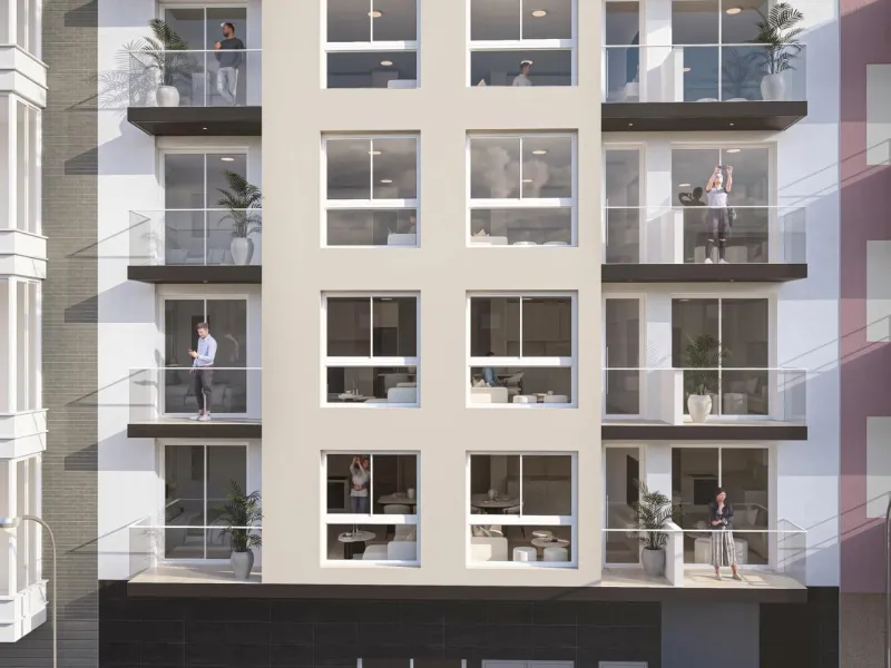 Nuevo Residencia de obra nueva en Centro de Torrevieja con posibilidad de Licencia Turística. Precios desde 111.000€!