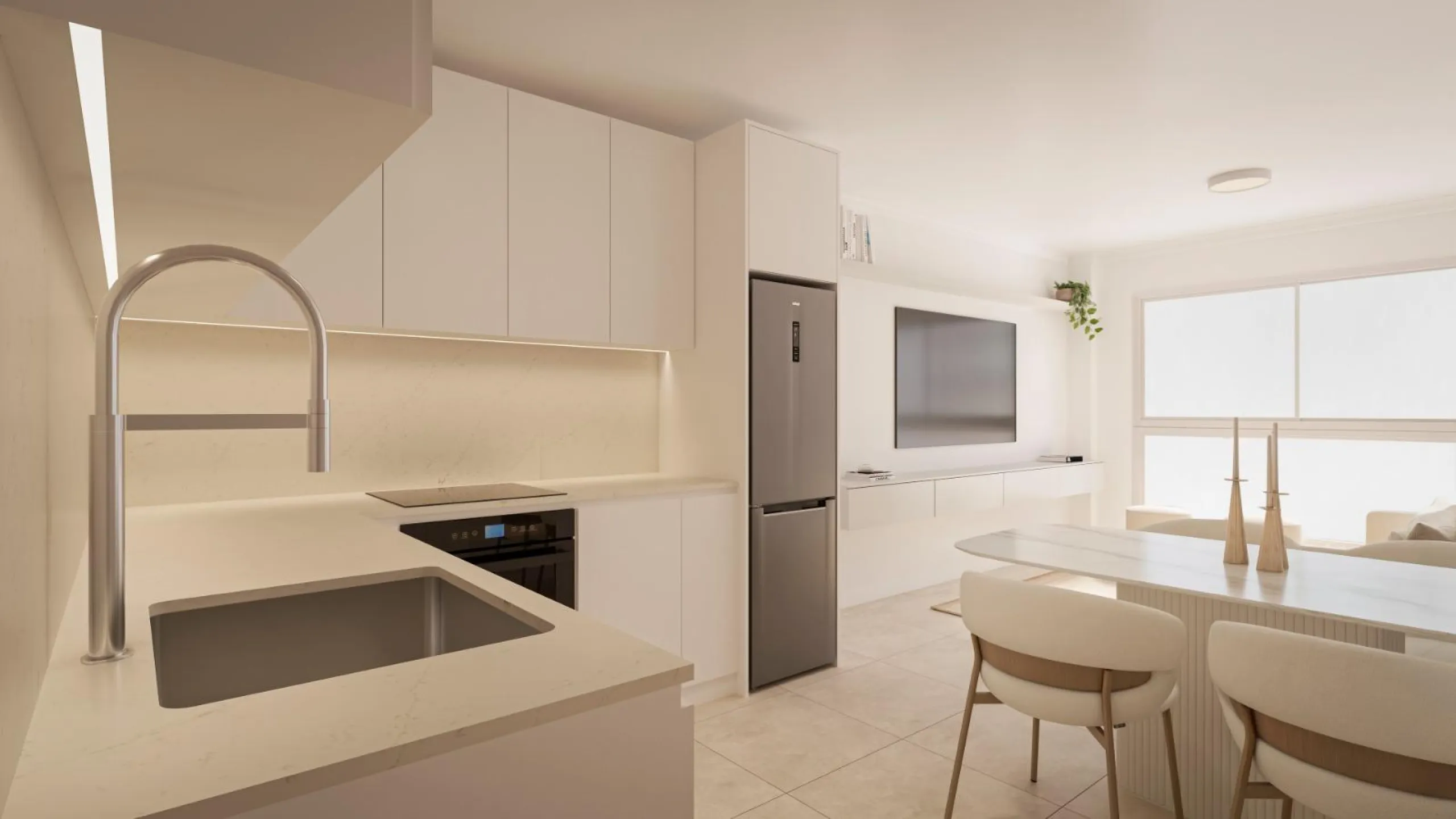 Nuevo Residencia de obra nueva en Centro de Torrevieja con posibilidad de Licencia Turística. Precios desde 111.000€!