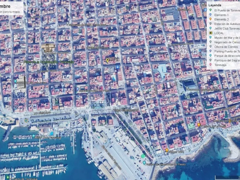 RAMON GALLUD street business premises in the center of TORREVIEJA