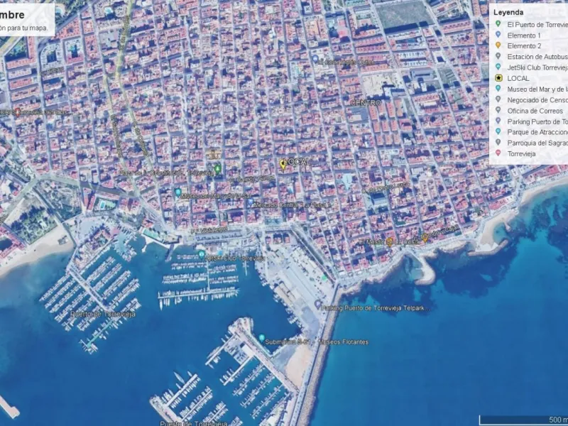 RAMON GALLUD street business premises in the center of TORREVIEJA