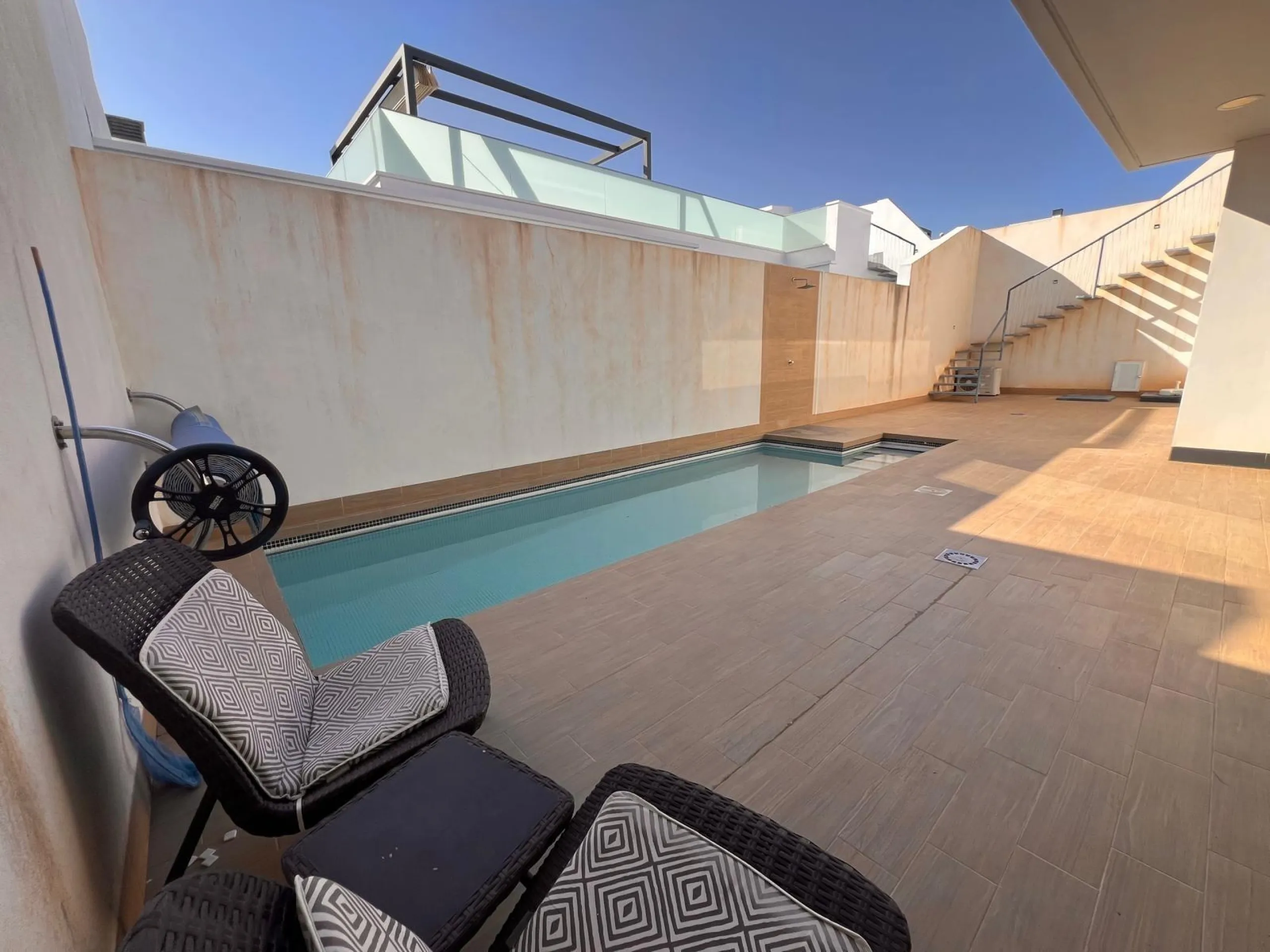 Modern Semi-New Villa with Private Pool in Altos de Cabo Roig