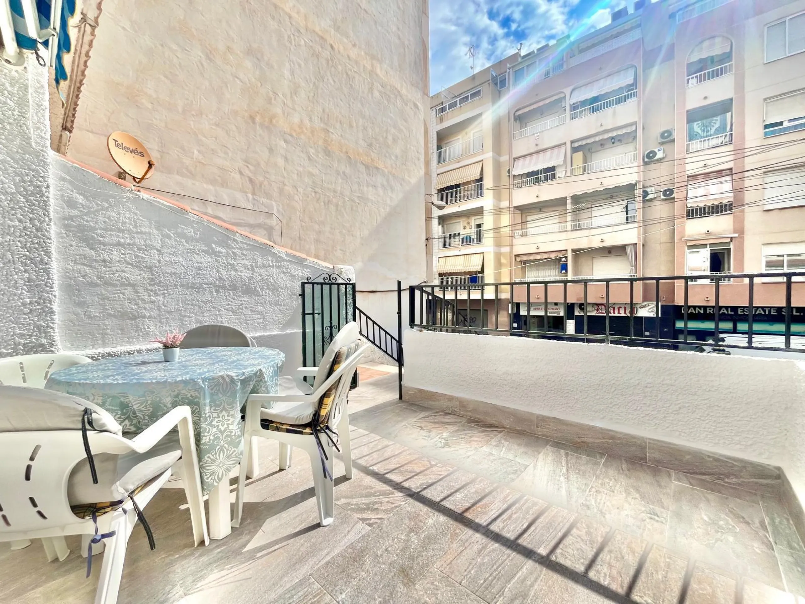 Duplex Penthouse with Terrace and Two Balconies Just 5 Minutes from the Beach