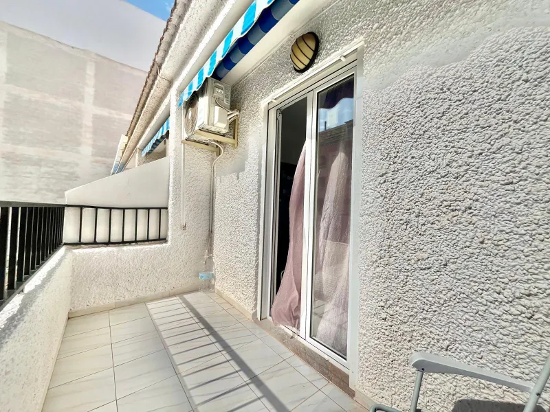 Duplex Penthouse with Terrace and Two Balconies Just 5 Minutes from the Beach