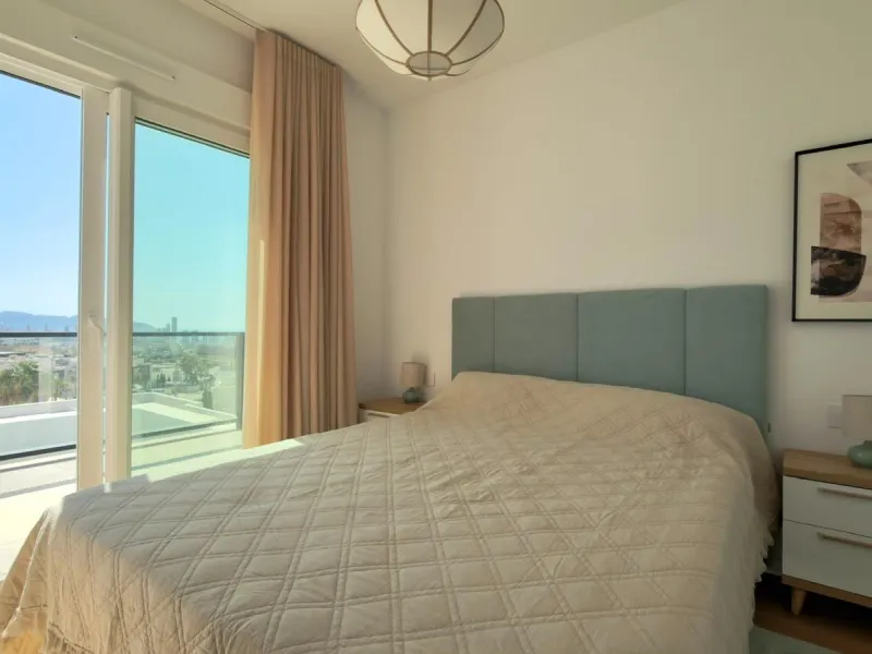 Современные 3-комнатные апартаменты с частным бассейном в Balcón de Finestrat, рядом с Бенидормом