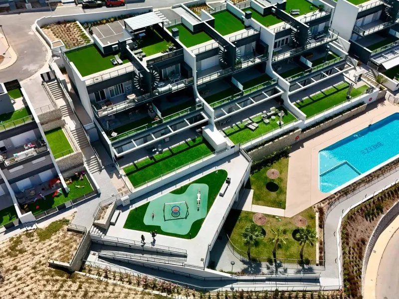 Современные 3-комнатные апартаменты с частным бассейном в Balcón de Finestrat, рядом с Бенидормом