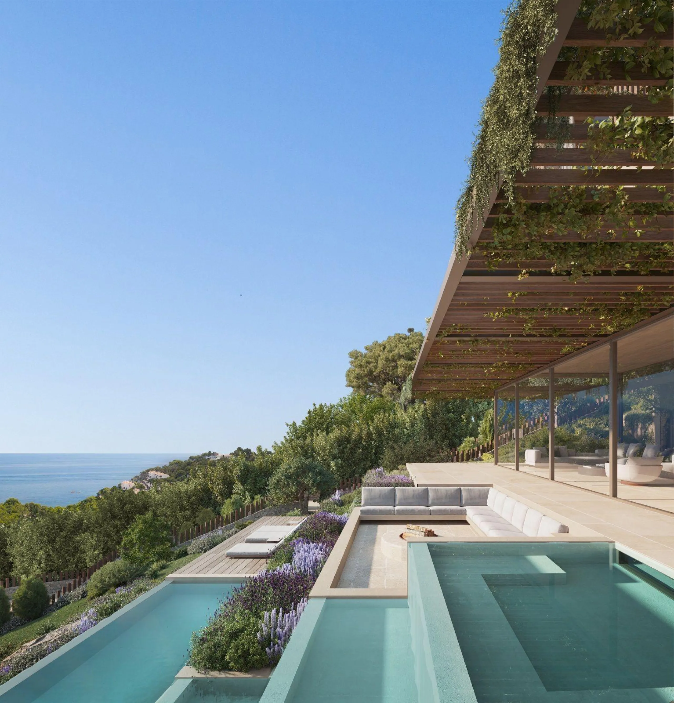 New-Build Semi-Detached House with Sea Views in Aiguaxelida, Tamariu