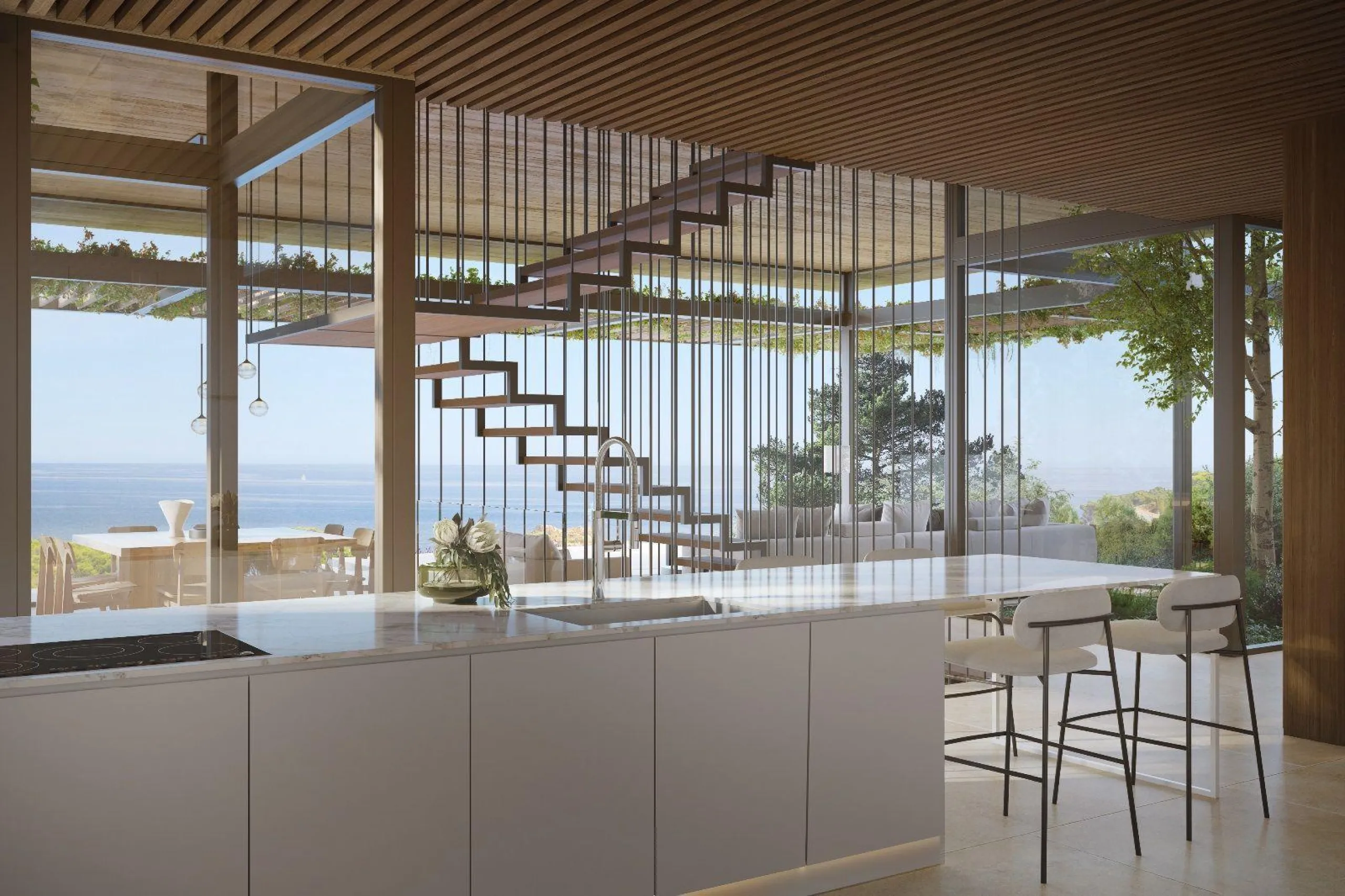 New-Build Semi-Detached House with Sea Views in Aiguaxelida, Tamariu