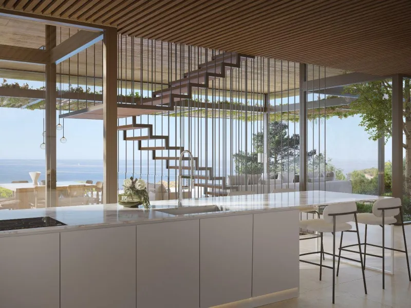 New-Build Semi-Detached House with Sea Views in Aiguaxelida, Tamariu