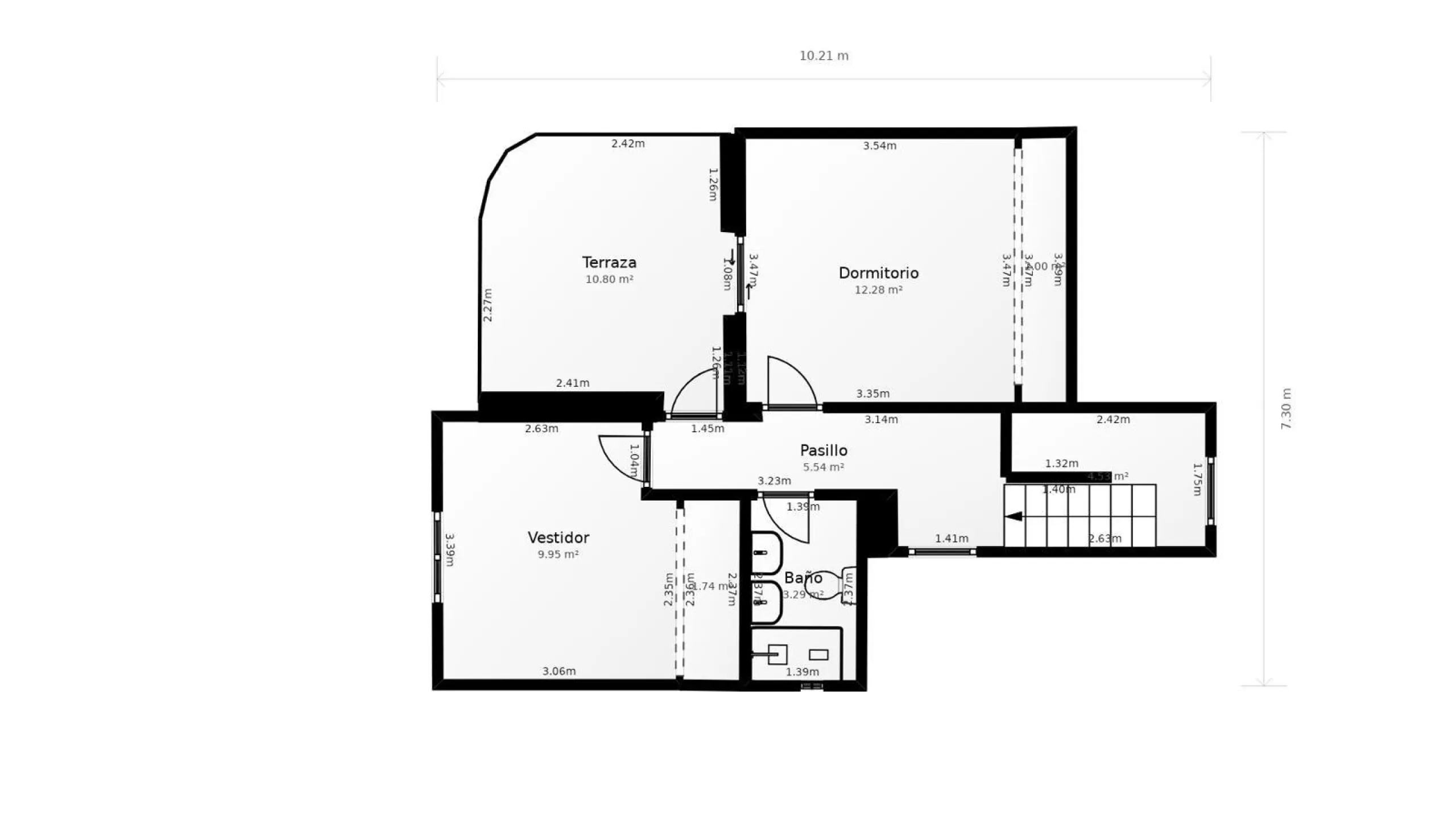Villa independiente reformada con apartamento independiente y piscina privada en Villamartín