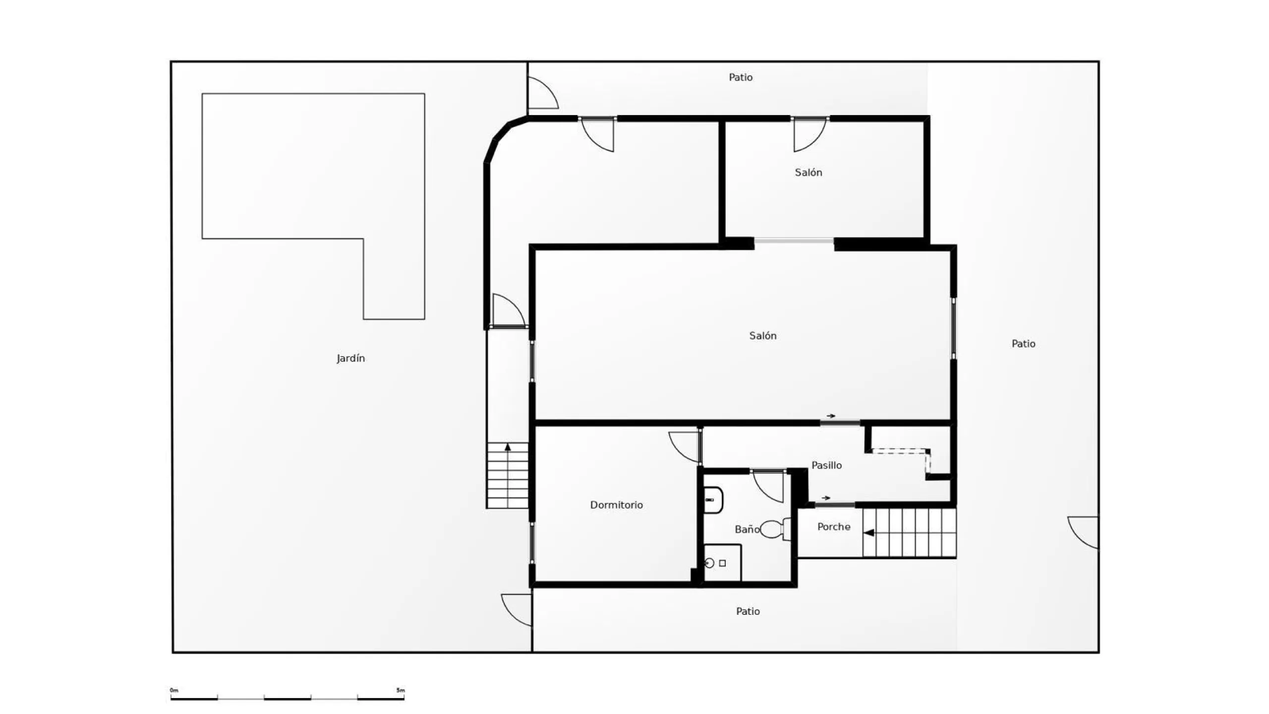 Villa independiente reformada con apartamento independiente y piscina privada en Villamartín