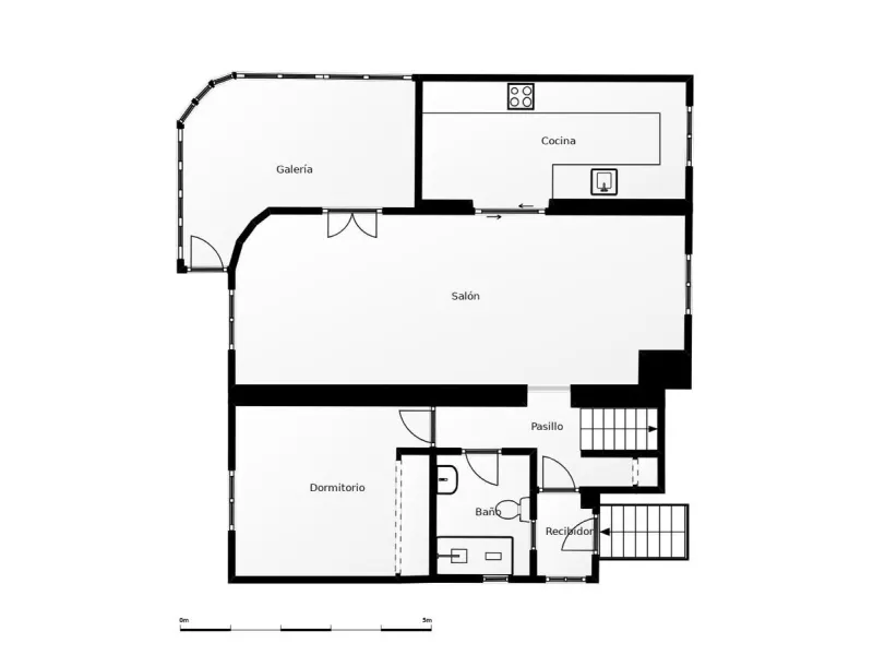 Villa independiente reformada con apartamento independiente y piscina privada en Villamartín