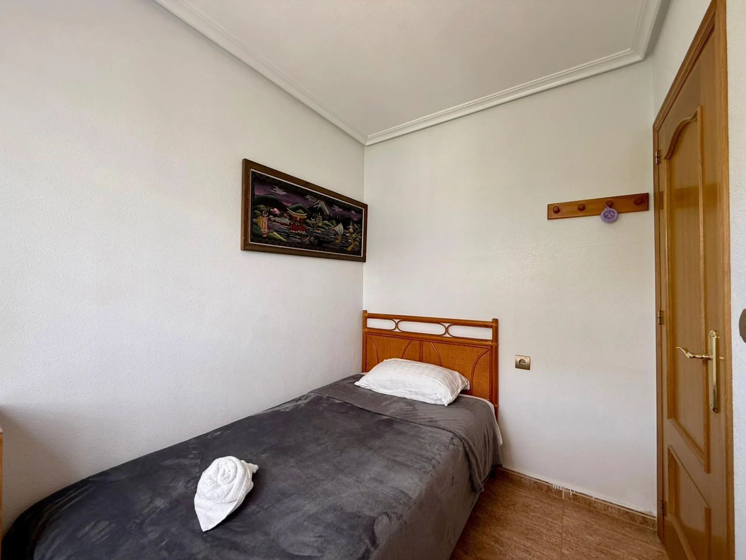 Spacious 4-bedroom apartment in La Mata with sea views, private solarium, and parking space