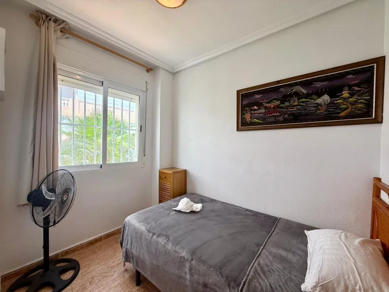 Spacious 4-bedroom apartment in La Mata with sea views, private solarium, and parking space