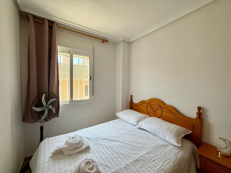 Spacious 4-bedroom apartment in La Mata with sea views, private solarium, and parking space