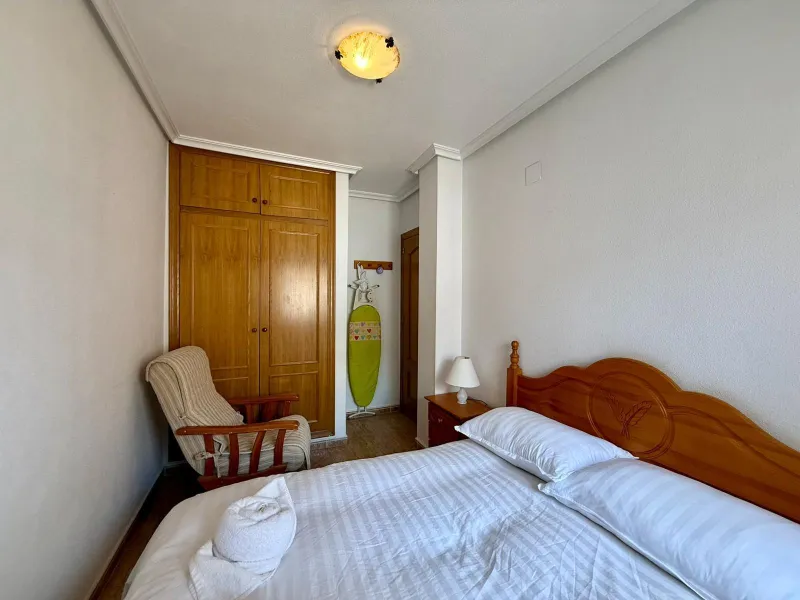 Spacious 4-bedroom apartment in La Mata with sea views, private solarium, and parking space
