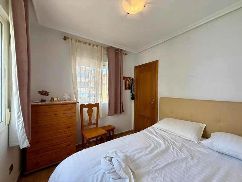 Spacious 4-bedroom apartment in La Mata with sea views, private solarium, and parking space