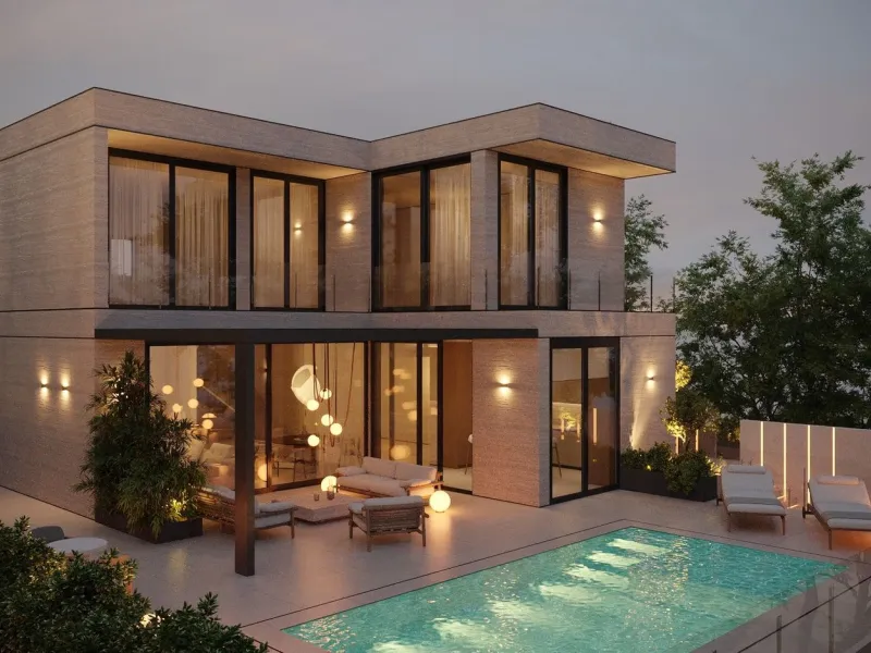 Villa de lujo de obra nueva con vistas al mar en Vilassar de Dalt, Barcelona
