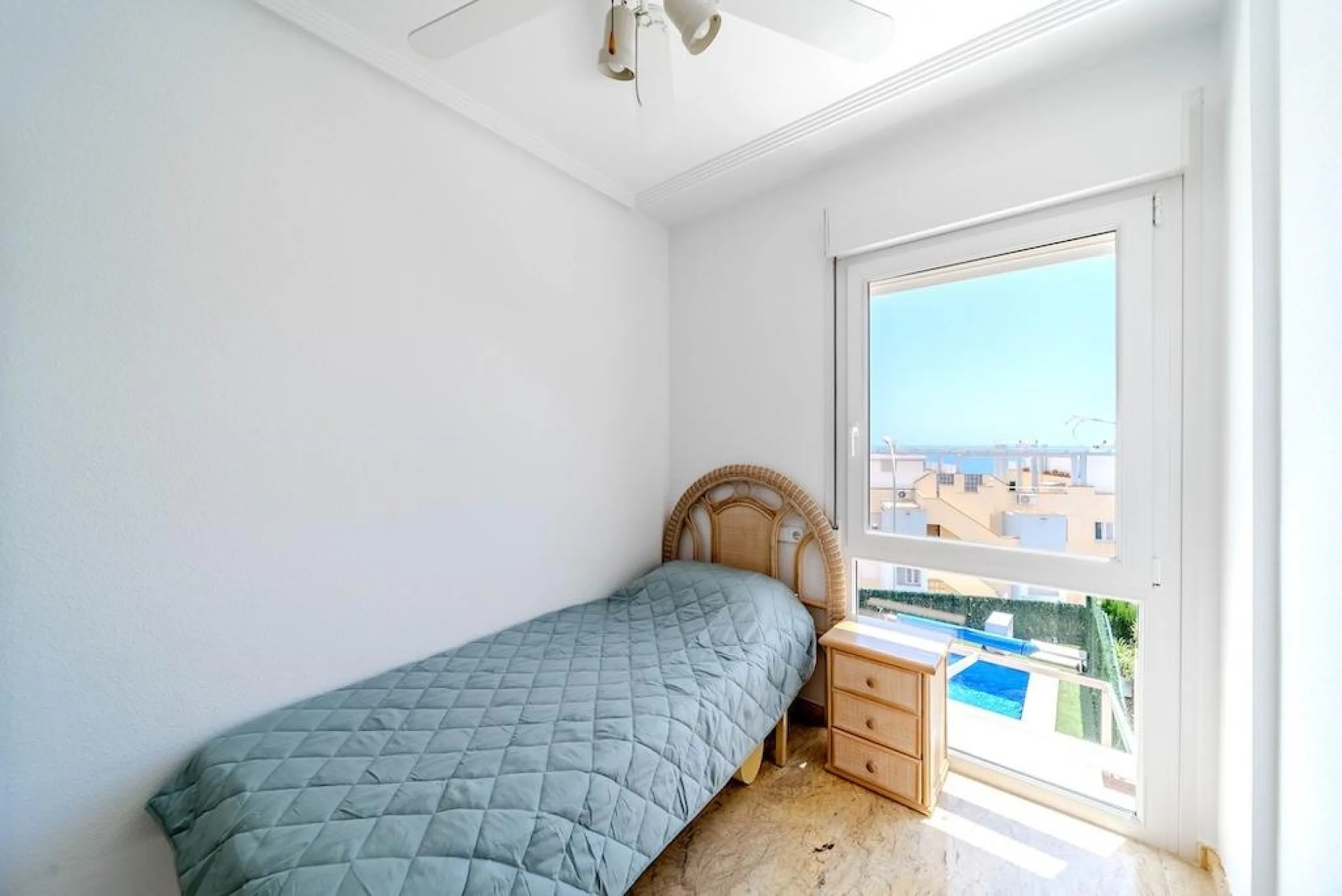 Aguamarina spacious property with a private pool and sea views, just 100 metres from the beach