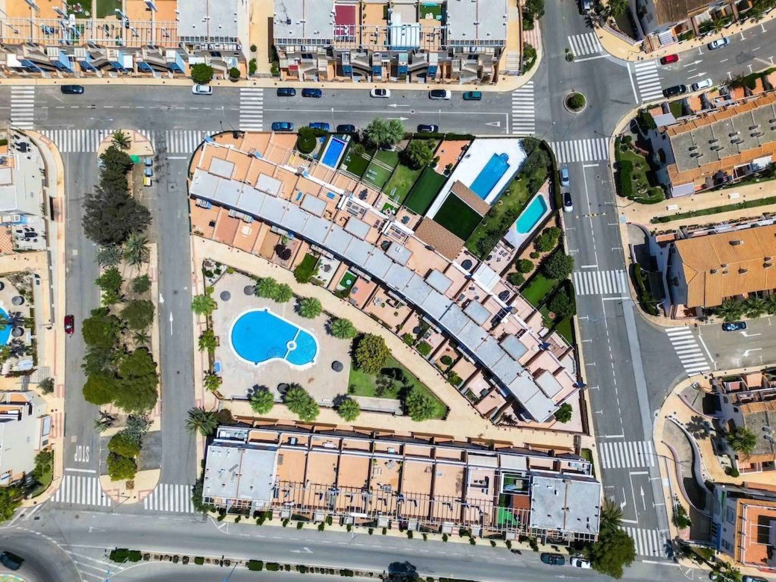 Aguamarina spacious property with a private pool and sea views, just 100 metres from the beach