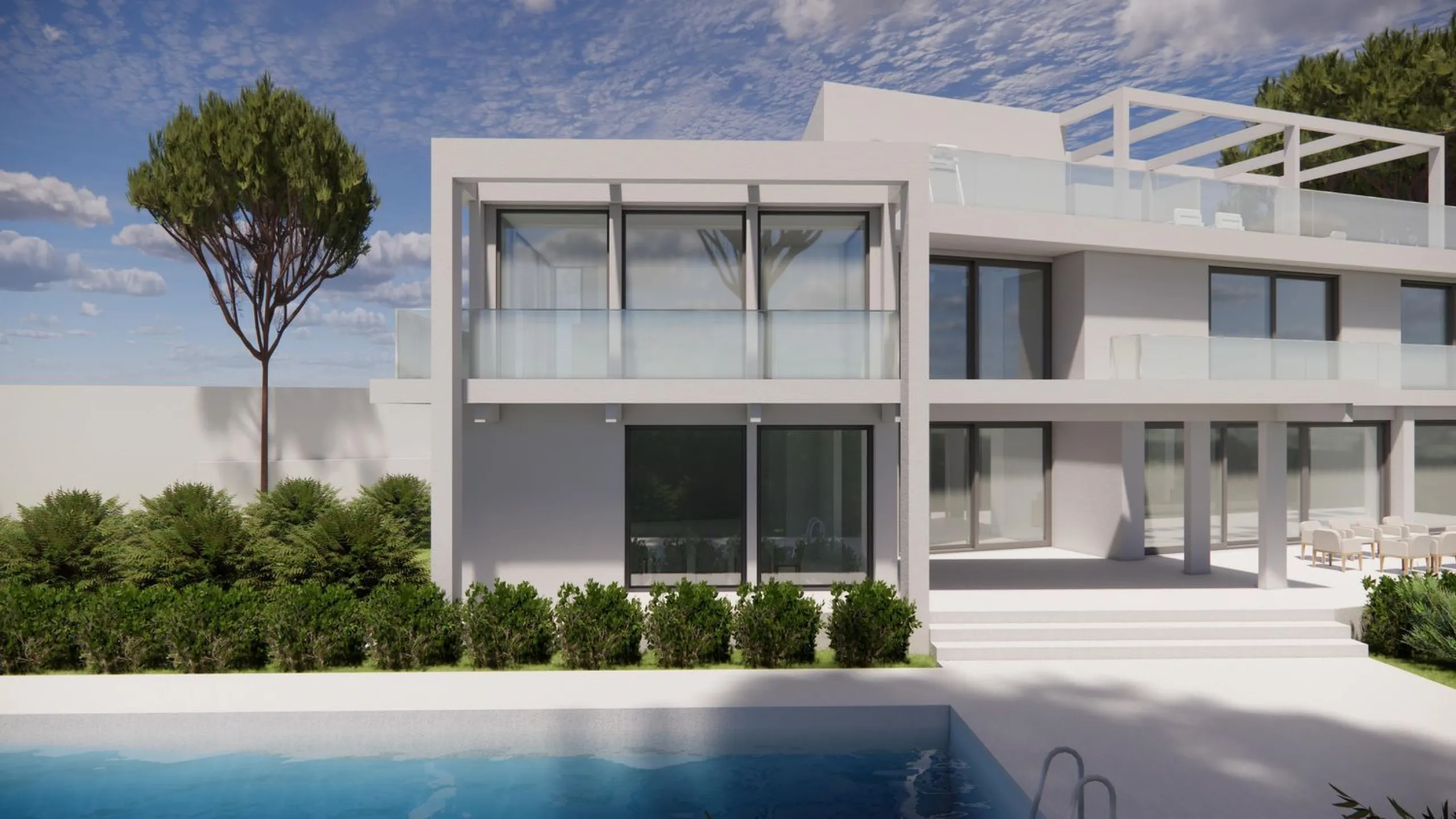 Mansión de lujo con proyecto de renovación exclusivo y vistas panorámicas al mar en el prestigioso barrio de Pedralbes, Barcelona