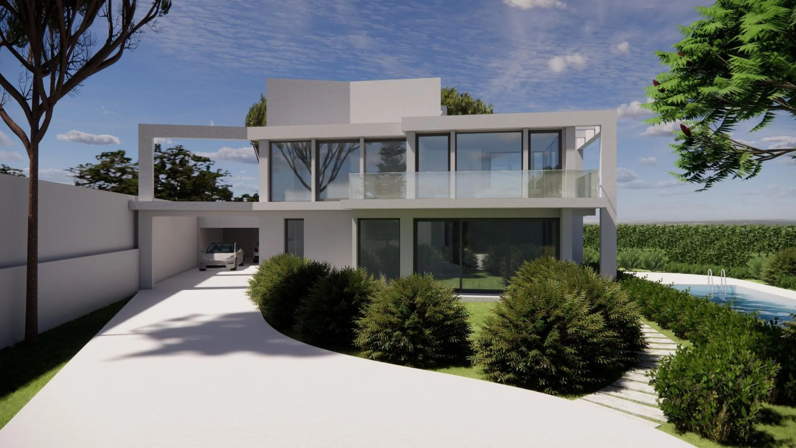 Mansión de lujo con proyecto de renovación exclusivo y vistas panorámicas al mar en el prestigioso barrio de Pedralbes, Barcelona