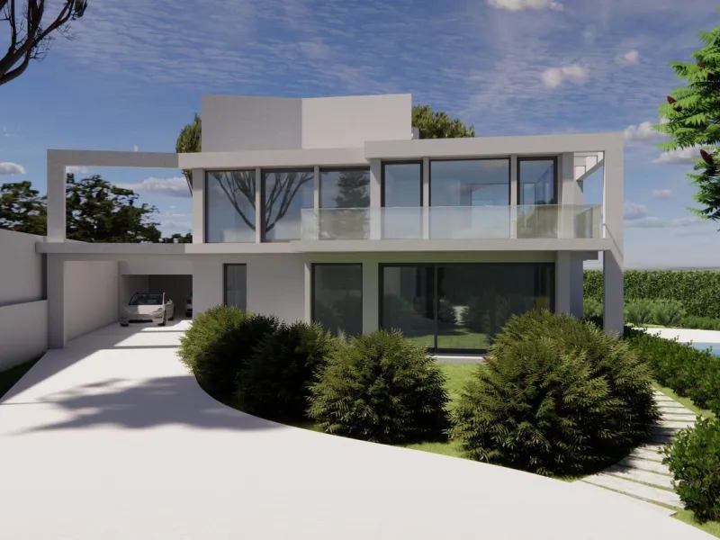 Mansión de lujo con proyecto de renovación exclusivo y vistas panorámicas al mar en el prestigioso barrio de Pedralbes, Barcelona
