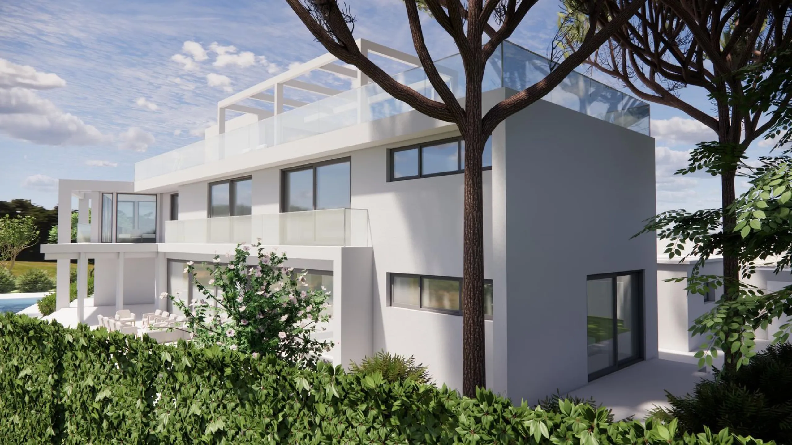 Mansión de lujo con proyecto de renovación exclusivo y vistas panorámicas al mar en el prestigioso barrio de Pedralbes, Barcelona