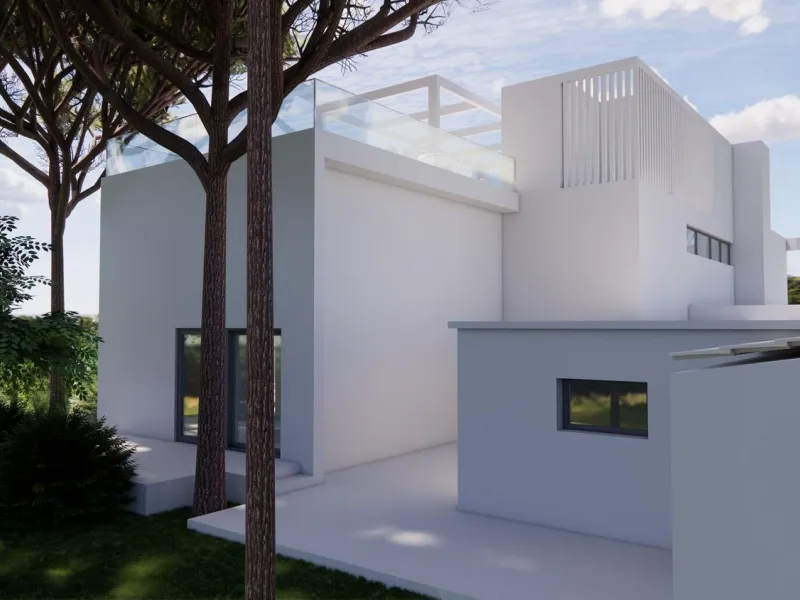 Mansión de lujo con proyecto de renovación exclusivo y vistas panorámicas al mar en el prestigioso barrio de Pedralbes, Barcelona