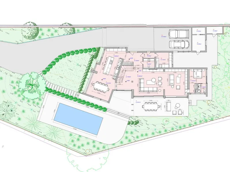 Mansión de lujo con proyecto de renovación exclusivo y vistas panorámicas al mar en el prestigioso barrio de Pedralbes, Barcelona