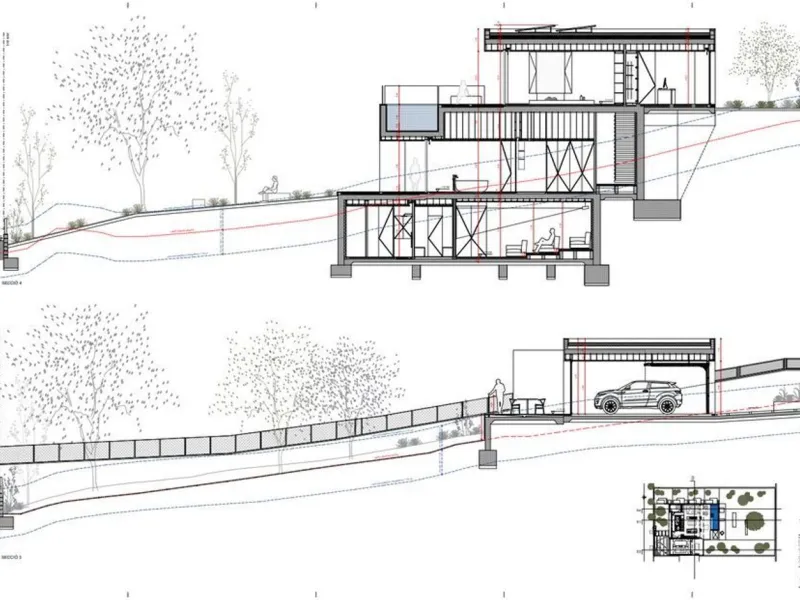 Villa contemporánea con vistas al mar en Teia, Barcelona