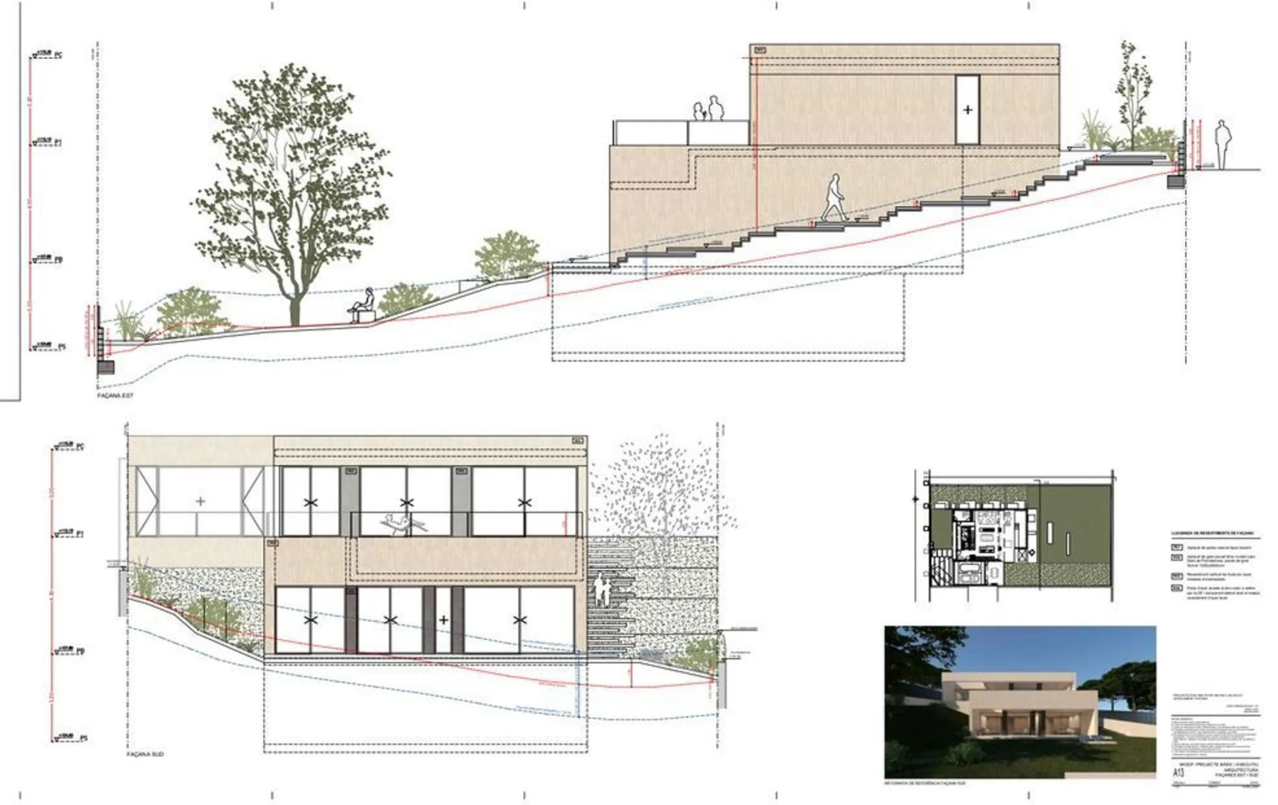 Villa contemporánea con vistas al mar en Teia, Barcelona