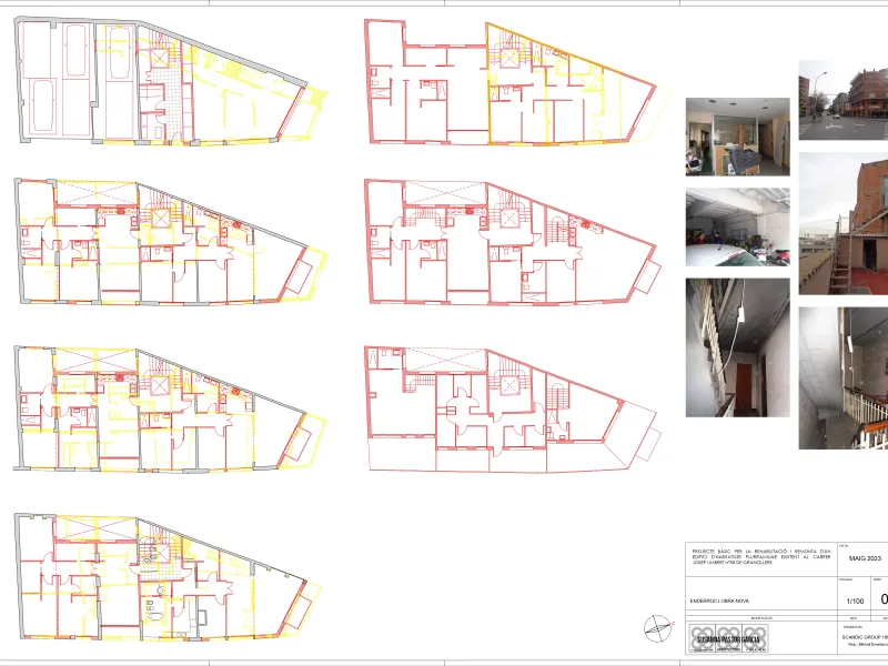 Investment Project: Reconstruction and Extension of a Residential Building in Granollers, Barcelona