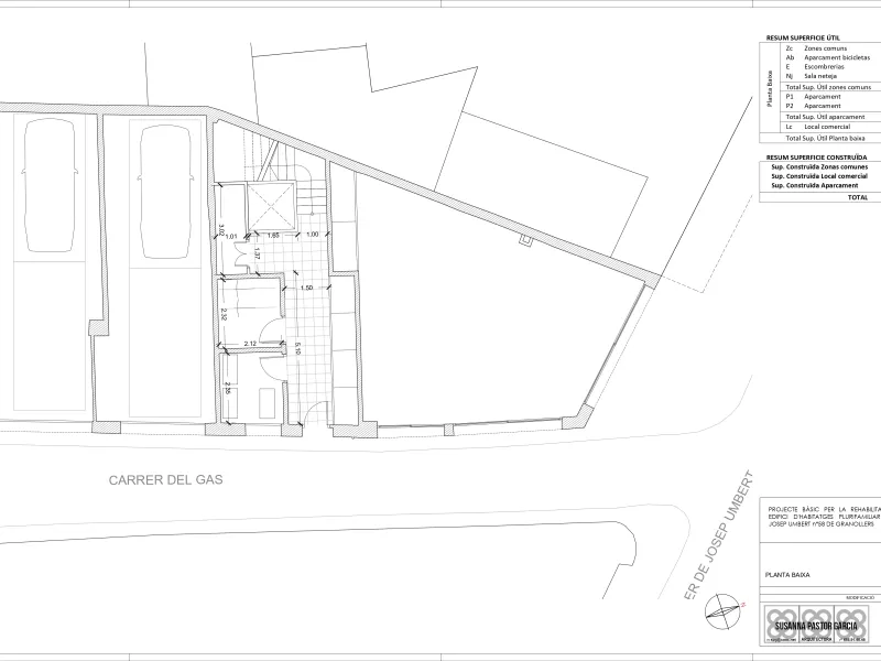 Investment Project: Reconstruction and Extension of a Residential Building in Granollers, Barcelona