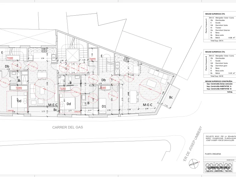 Investment Project: Reconstruction and Extension of a Residential Building in Granollers, Barcelona