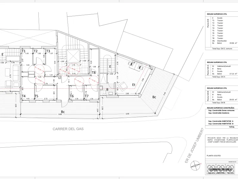 Investment Project: Reconstruction and Extension of a Residential Building in Granollers, Barcelona