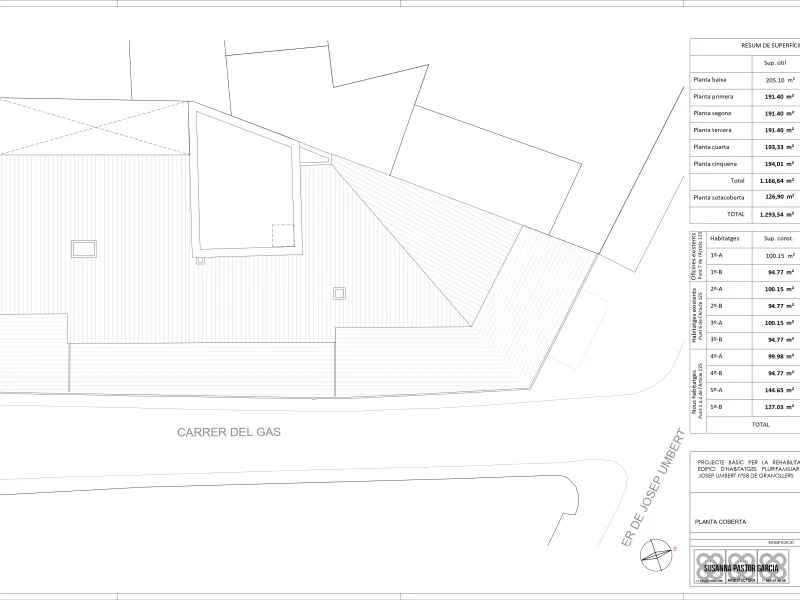 Investment Project: Reconstruction and Extension of a Residential Building in Granollers, Barcelona