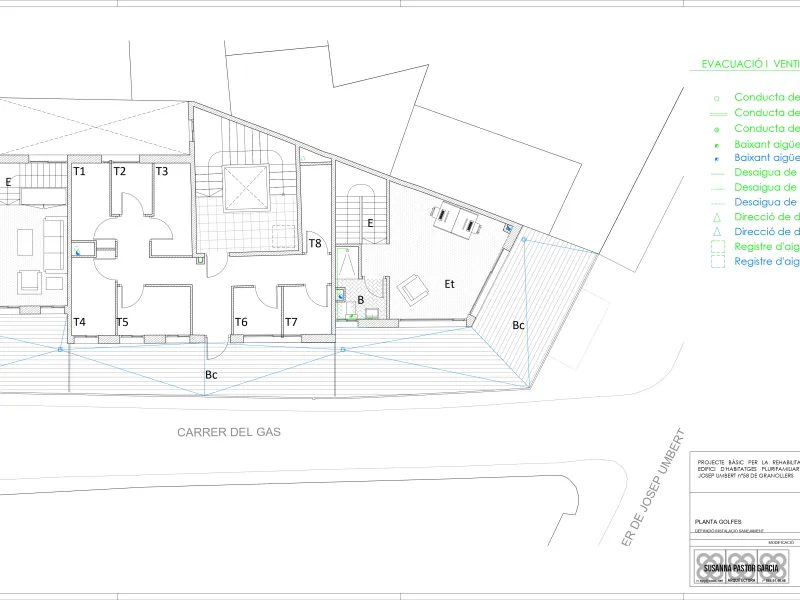 Investment Project: Reconstruction and Extension of a Residential Building in Granollers, Barcelona