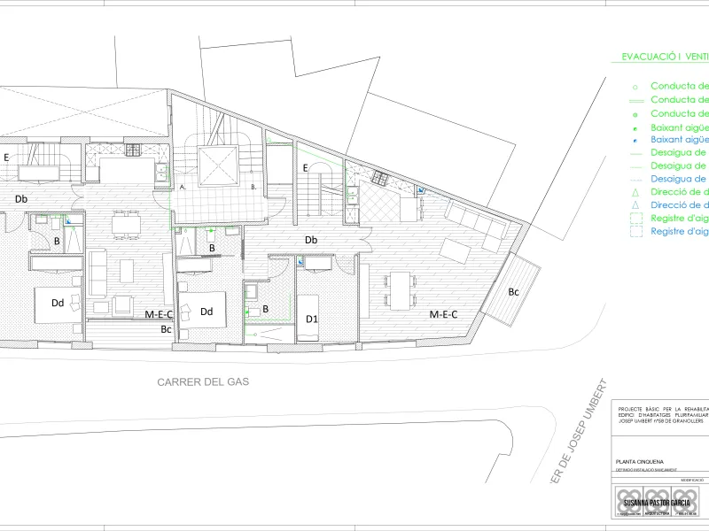 Investment Project: Reconstruction and Extension of a Residential Building in Granollers, Barcelona