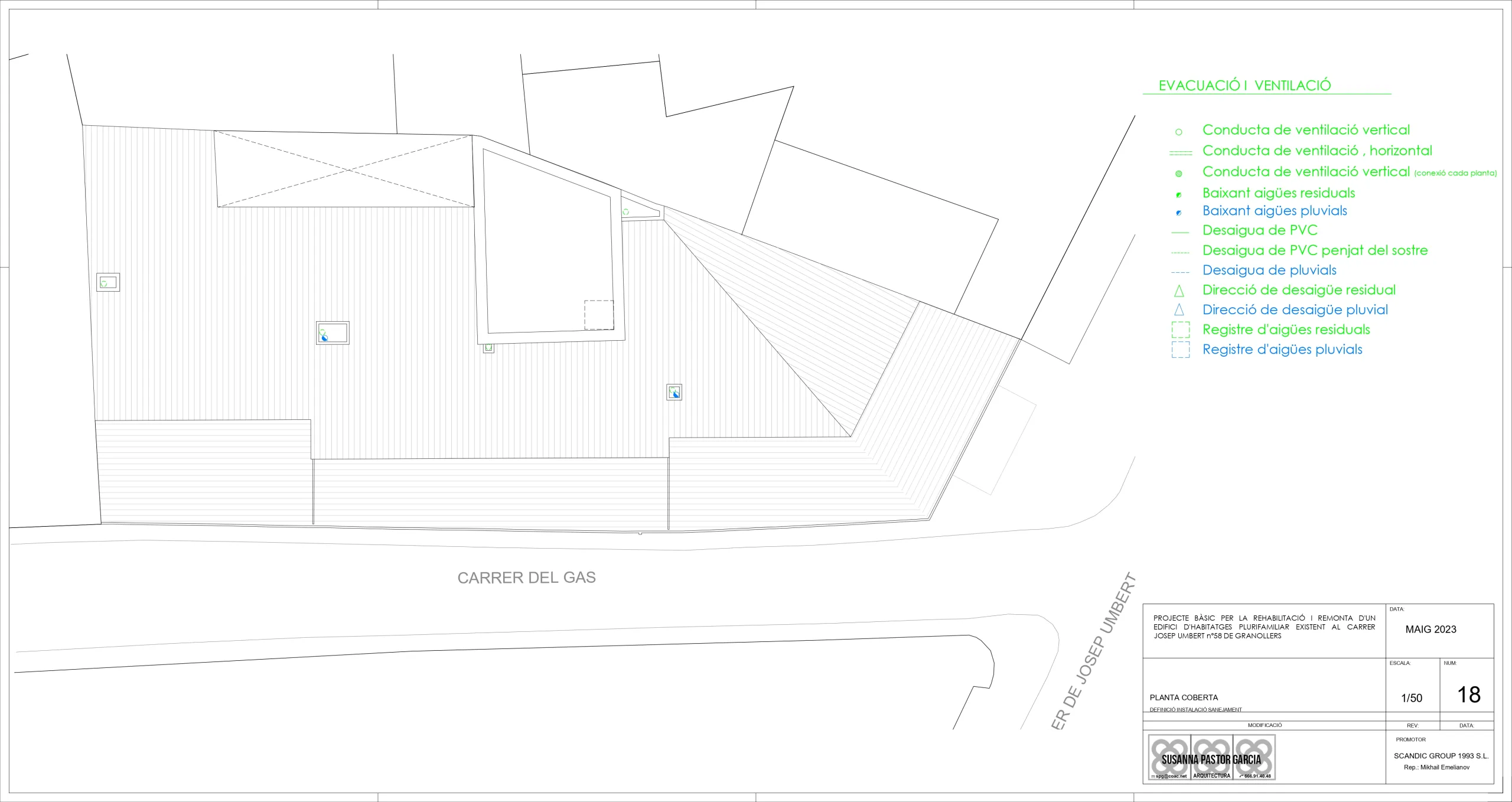 Investment Project: Reconstruction and Extension of a Residential Building in Granollers, Barcelona
