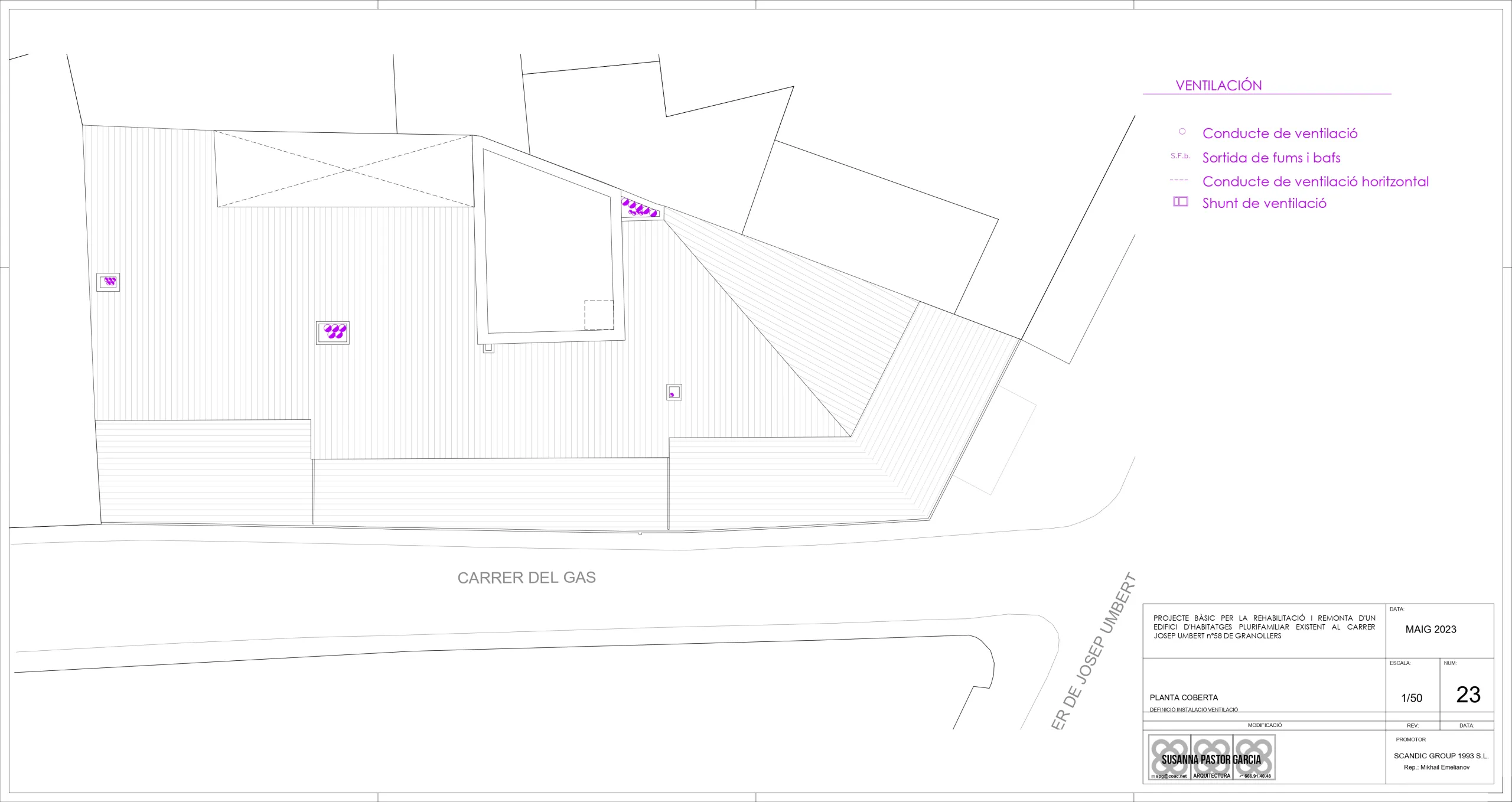 Investment Project: Reconstruction and Extension of a Residential Building in Granollers, Barcelona