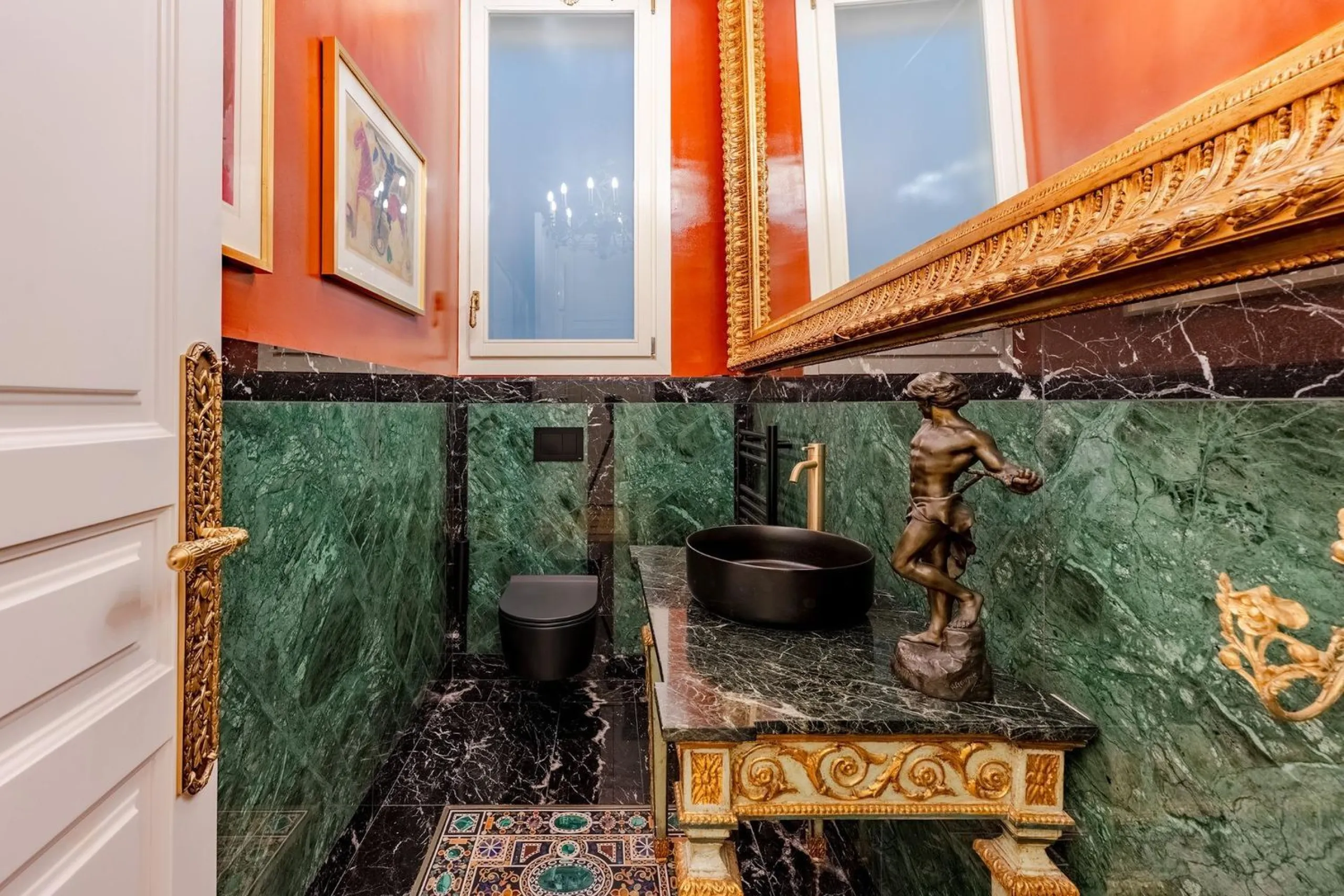 A True Work of Art: An Exclusive Designer Apartment with Outstanding Details and an Antique Collection in Sant Gervasi, Barcelona