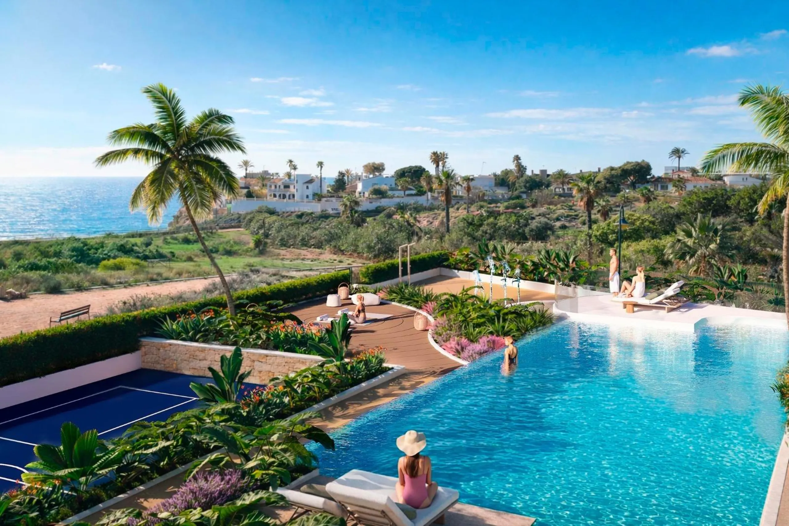 New build villas in frontline beach in El Campello 🌊
