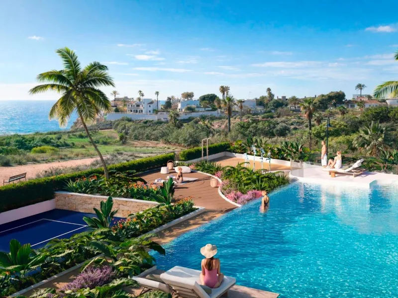 New build villas in frontline beach in El Campello 🌊