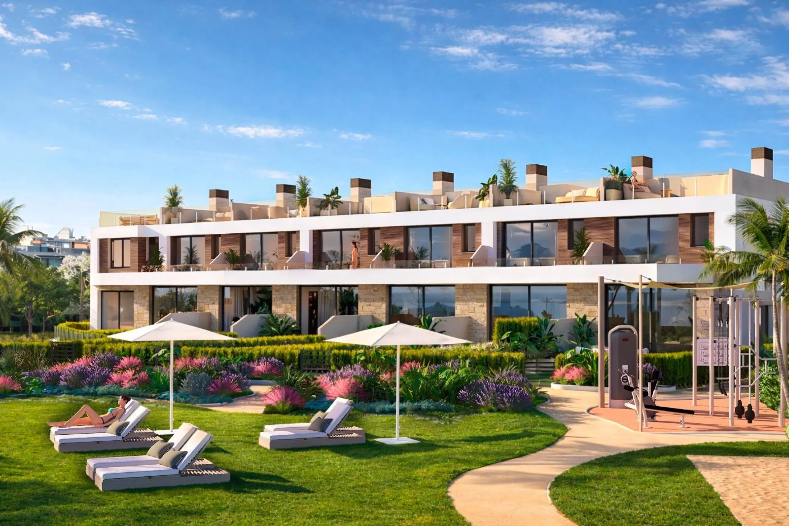 New build villas in frontline beach in El Campello 🌊