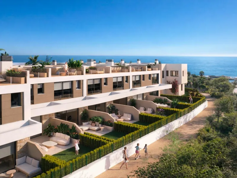 New build villas in frontline beach in El Campello 🌊