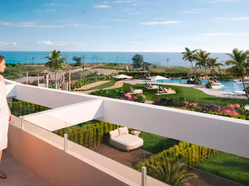 New build villas in frontline beach in El Campello 🌊